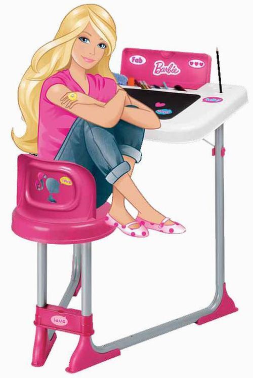 купить Игровой комплекс для детей Faro 8110 Парта со стулом Barbie MF 95cm в Кишинёве 