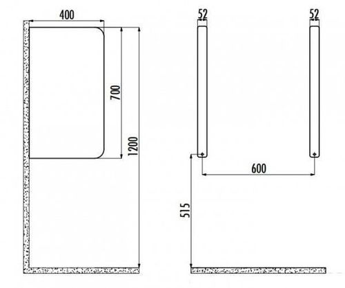 купить Писсуар Creavit TP690-00CB00E separator vas urinal white в Кишинёве 