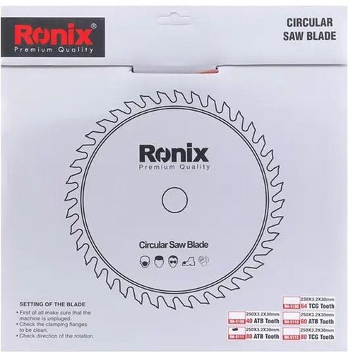 купить Диск отрезной Ronix RH-5111 Pânză circulară lemn ATB 250x80T в Кишинёве 