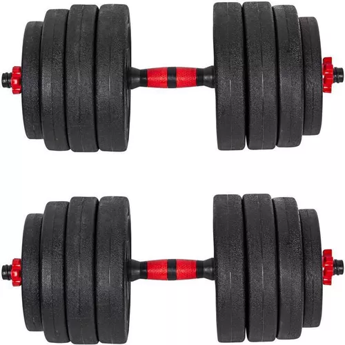 купить Гантель inSPORTline 4565 Set Haltera Si Gantere Ciment 22066 40 kg (box1,2) в Кишинёве 