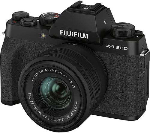 cumpără Aparat foto mirrorless FujiFilm X-T200 Black XC15-45mmF3.5-5.6 OIS PZ Kit în Chișinău 