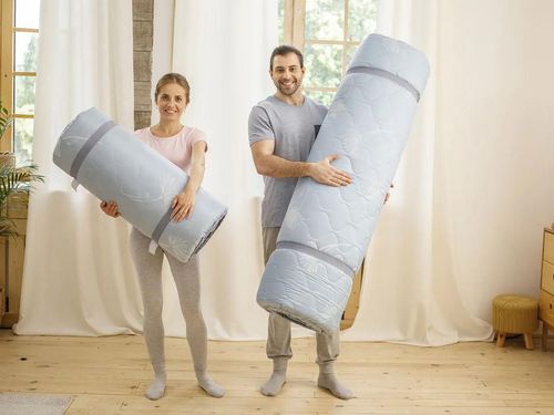 cumpără Saltea ortopedică Dormeo Roll Up Green Tea Md White 60x190 (110053446) în Chișinău 