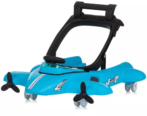 купить Ходунок Chipolino PRAP02403BL Airplane 3 in 1 blue в Кишинёве 