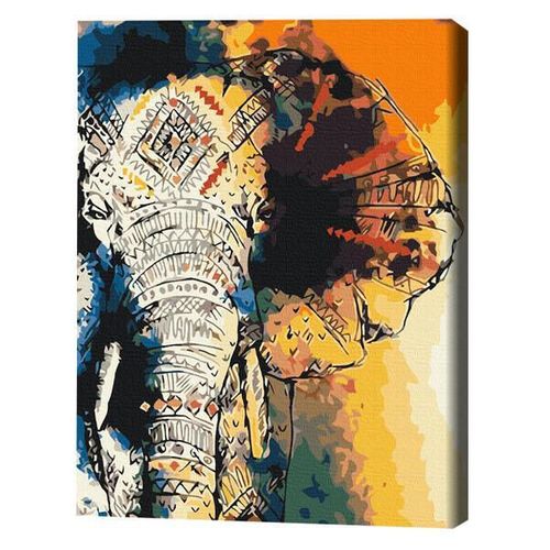 cumpără Tablou pe numere BrushMe BS52233 (în cutie) Desen pe elefant în Chișinău 