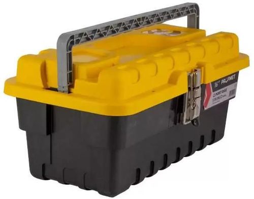 купить Система хранения инструментов Profmet 755002 Ящик для инструментов Strongo18 233x458x247 мм с металлическим замком в Кишинёве 