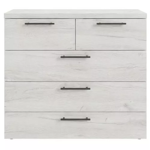 купить Комод Mashtab S12592 Barcelona Stejar Alb (1000x430x950) в Кишинёве 