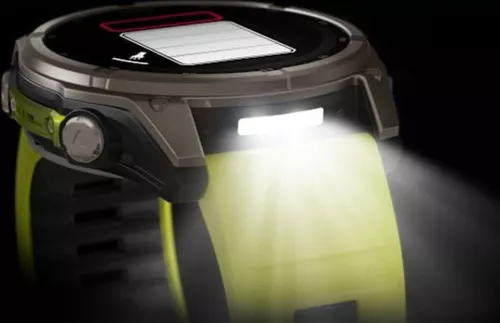 cumpără Ceas inteligent Garmin Fenix 8 – 47 mm, Solar, Sapphire, Titanium with Amp Yellow (010-02906-21) în Chișinău 