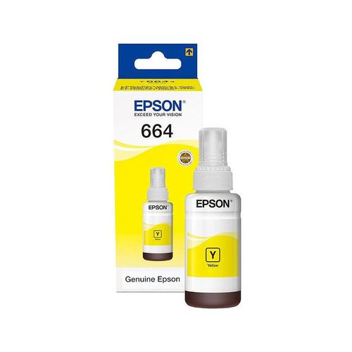 cumpără Cartus Ink Epson T66444A yellow, 70ml  original for L110/ 50/365/565/486/3050/3070 (cartus/картридж) în Chișinău 