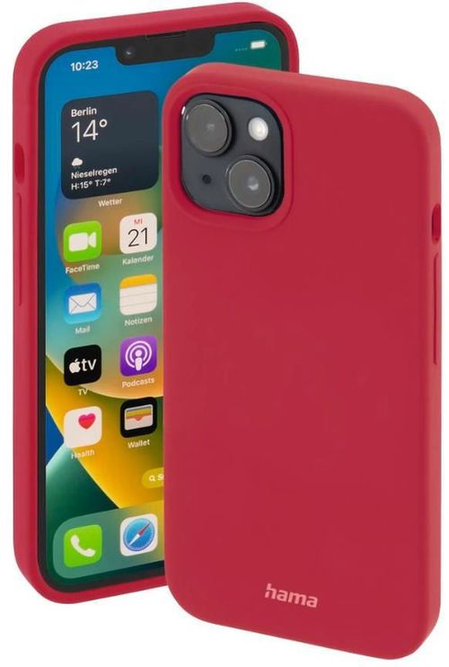 cumpără Husă pentru smartphone Hama 215547 MagCase Finest Feel PRO Cover for IPH 14 Plus, red în Chișinău 