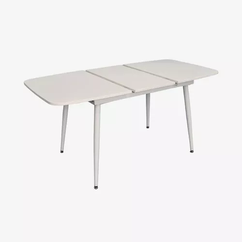 купить Комплект стол и стулья Evelin di Costacurta стол DT-532R Wh + 4 стула YTC-064Wh Bjorn-24 (Light beige) в Кишинёве 