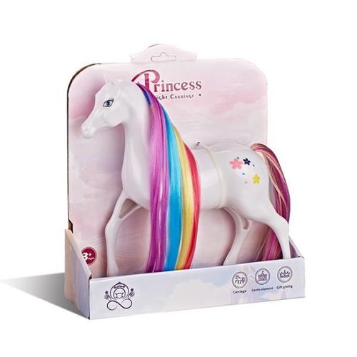 купить Игрушка Essa 104B Căluț cu coamă curcubeu в Кишинёве 