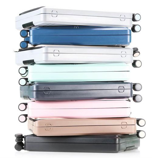 купить Чемодан Dormeo Foldable Suitcase Powder Pink M (110082397) в Кишинёве 