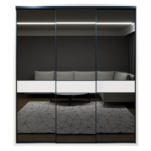 cumpără Dulap Bayro Murano 2000x2300x600 белый, купе în Chișinău 