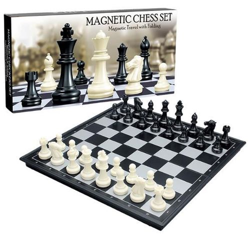 купить Настольная игра miscellaneous 2410-B Șah magnetic alb-negru в Кишинёве 