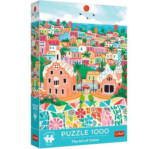 купить Пазл Trefl 108941 Puzzle 1000 Premium Plus. Barcelona, Spain в Кишинёве 
