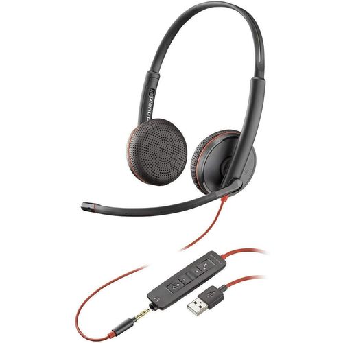 купить Наушники игровые Plantronics BLACKWIRE C3225 USB-A (PLC00225) в Кишинёве 