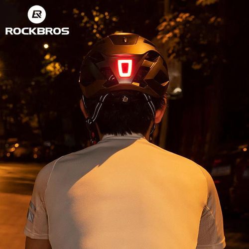 купить Аксессуар для велосипеда Rockbros TT30-WD Lanterna spate pentru bicicleta, pentru casca в Кишинёве 