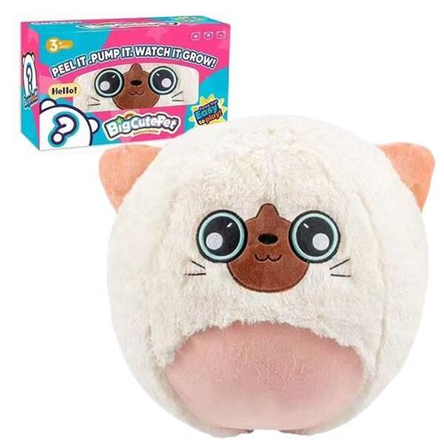 купить Игрушка Essa BB1882F-2 Minge moale gonflabilă de pluș Pisică в Кишинёве 