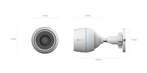 купить Камера наблюдения EZVIZ CS-C3TN-A0-1H2WF в Кишинёве 