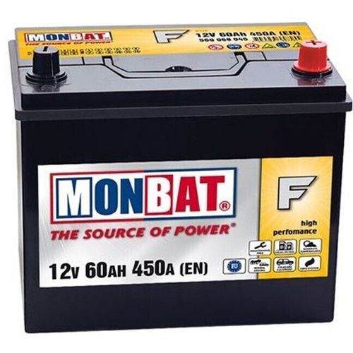 купить Автомобильный аккумулятор Monbat 6ST-60 Start F JIS (Polaritate negativa) 450 A (230*170*220 mm) в Кишинёве 