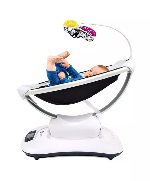 купить Детское кресло-качалка 4Moms 817980016910 Leagan Mamaroo 4.0 Silver Plush в Кишинёве 