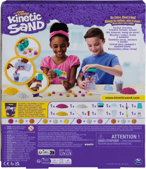 купить Набор для творчества Kinetic Sand 6075121 Playset Smoothie Mixer в Кишинёве 