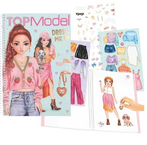 cumpără Set de creație TOPModel 0413486 Caiet de schite cu autocolante Fashion în Chișinău 