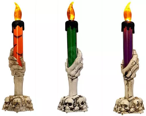 купить Свеча Promstore 53757 Suvenir LED Halloween Lumanare, 21cm в Кишинёве 