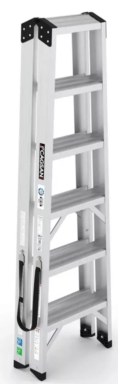 купить Лестница Cagsan EVR-PRO6 двухсторонняя стремянка, 2x6 ст, H=1.64m, макс.нагрузка150kg в Кишинёве 