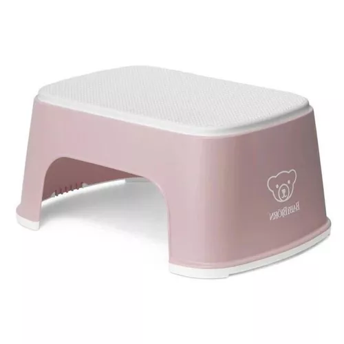 купить Подставка-ступенька BabyBjorn 061264A Treapta inaltator pentru baie Step Stool Powder Pink/White в Кишинёве 