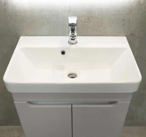 cumpără Dulap pentru lavoar Bayro подвесной Damat под умыв. Luxor 700 light grey în Chișinău 