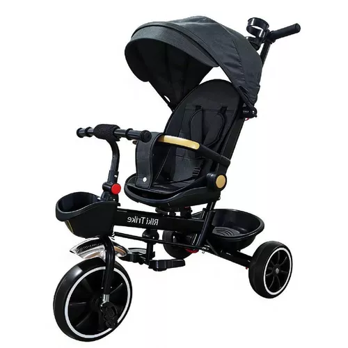 cumpără Bicicletă-cărucior Richi (64675) JTRL39 Tricicleta neagra pentru copii în Chișinău 