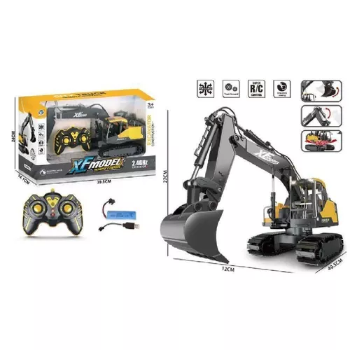 купить Радиоуправляемая игрушка Richi (15130) Tractor cu caus cu radiocomanda cu încărcător в Кишинёве 