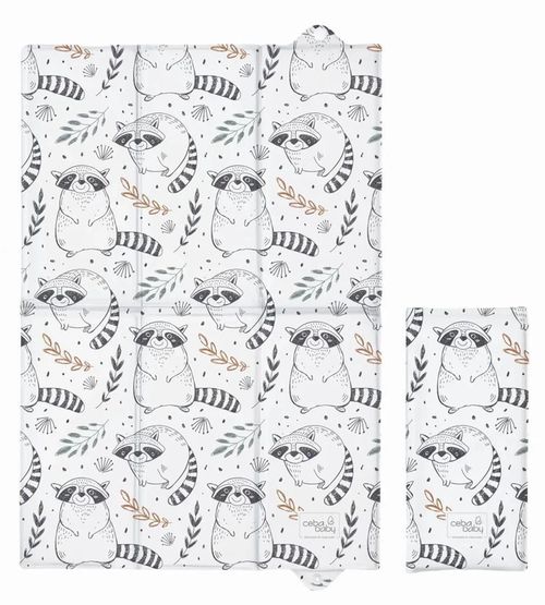 купить Аксессуар для пеленания Ceba Baby W-305-000-636 Saltea de infasat pliabila Raccoon, 60x40 в Кишинёве 