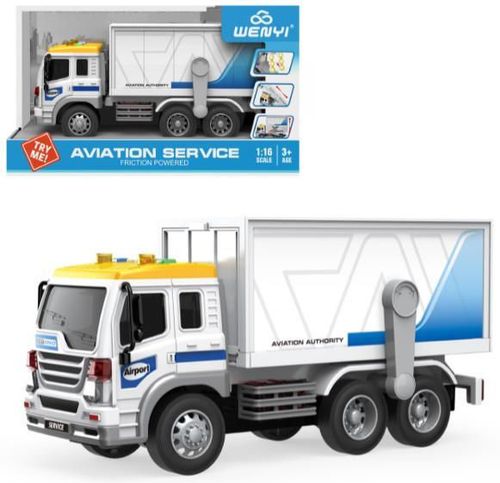 cumpără Mașină Wenyi WY290B 1:16 Vehicul de serviciu aeroportuar cu fricțiune (lumini/sunete) în Chișinău 