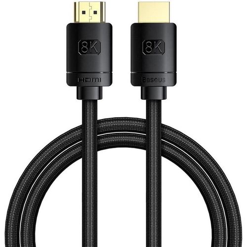 купить Кабель для AV Baseus CAKGQ-J01 HDMI to HDMI, V1.4, High Speed, 8K@60Hz 1M, High Definition Series, Black в Кишинёве 