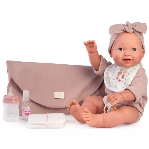 купить Кукла Antonio Juan 50166 AJ Papusa-bebelus Mia Pipi cu set pentru infasat 42cm в Кишинёве 
