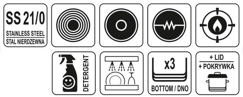 купить Сковорода Yato YG-00103 32cm в Кишинёве 