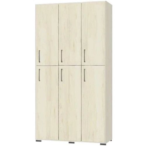 купить Офисный шкаф Tisam Шкаф 6-ти дверный для одежды 1059х405х2025 (6610) в Кишинёве 