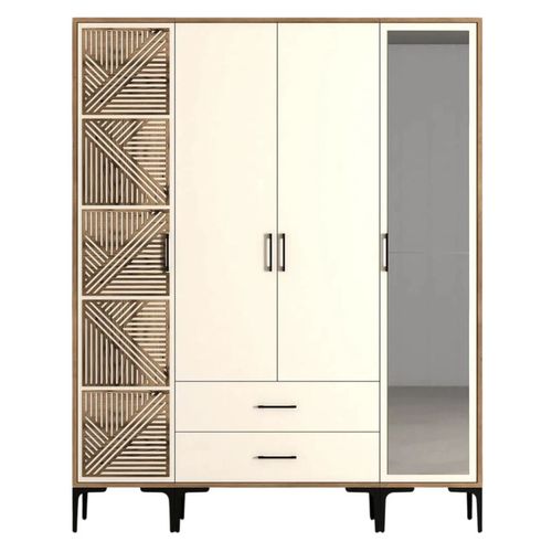 cumpără Dulap Trendy Kumsal PTR-Nuc, Crema în Chișinău 