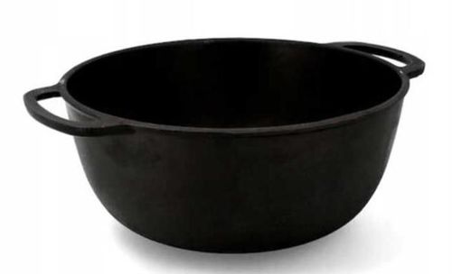 купить Казан Maysternya Ceaun din fonta Uzbec WOK 6L cu capac tigaie (T404CP) в Кишинёве 