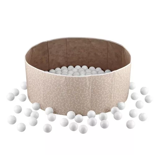 cumpără Complex de joacă pentru copii BabyJem 862 Piscina uscata cu bile Somon, 30x83 cm, 100 bile în Chișinău 