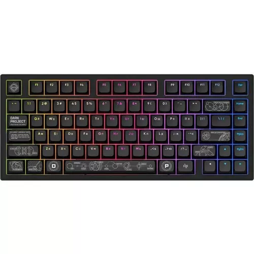 cumpără Tastatură gaming Dark Project ALU Terra Nova Black - Wireless în Chișinău 