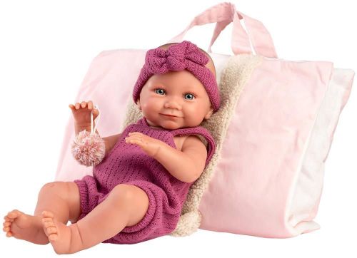 cumpără Păpușă Llorens 73812 Nica Recien Nacida Saquito Cambiador 40см în Chișinău 