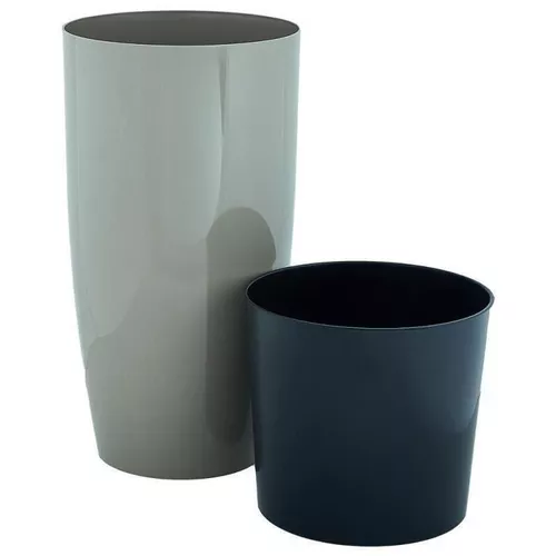 cumpără Ghiveci pentru flori Aleana 115044 Alfa d27x51 cm, cacao în Chișinău 