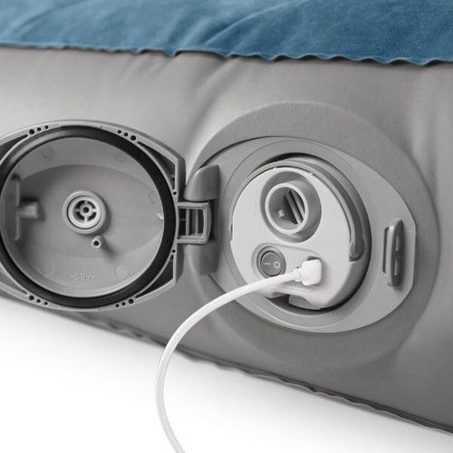 купить Надувной матрас Intex 64187 Prestige Downy, 99x191x25cm cu pompa integrată 5V, max.136kg в Кишинёве 