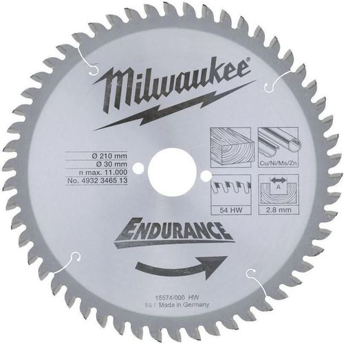 cumpără Disc de tăiere Milwaukee 4932346513 Pânză de fierăstrău circular SAW 210/30 Z 54 în Chișinău 