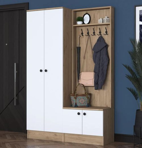 cumpără Mobilă pentru antreu Trendy P6-M5-2423, 119x182x35cm (GTR001420) în Chișinău 