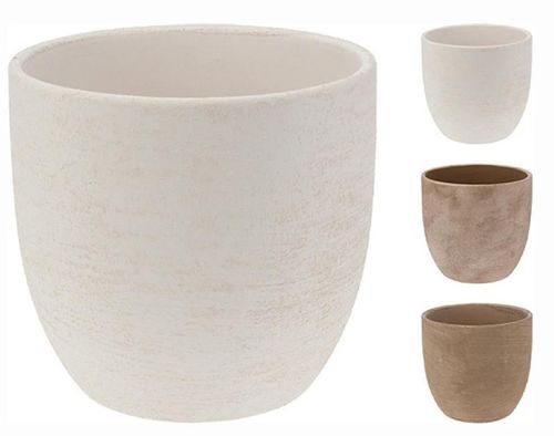 купить Цветочный горшок ProGarden 41635 Ghiveci pentru flori din ceramica D13x12cm (în sortiment) в Кишинёве 