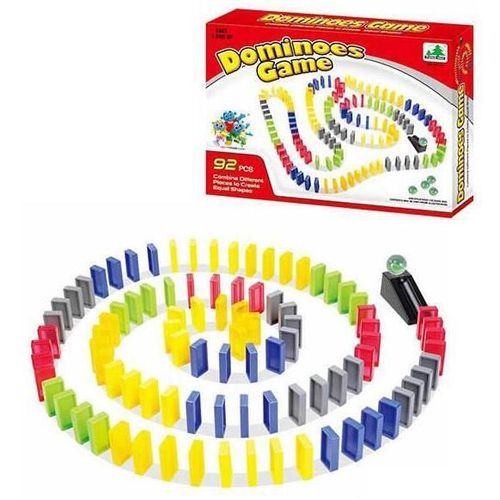 cumpără Joc educativ de masă miscellaneous 10336 Domino multicolor 92 buc 521800 în Chișinău 